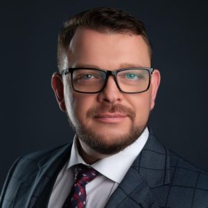 Portrait of Oleh Serbin